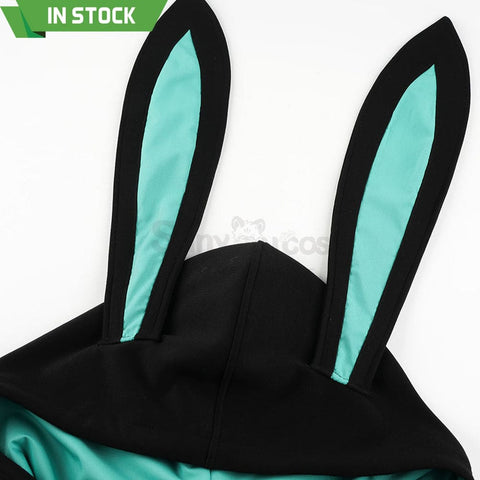 【In Stock】Vocaloid Hatsune Miku Cosplay Bunny Girl Hoodie Costume Costumes