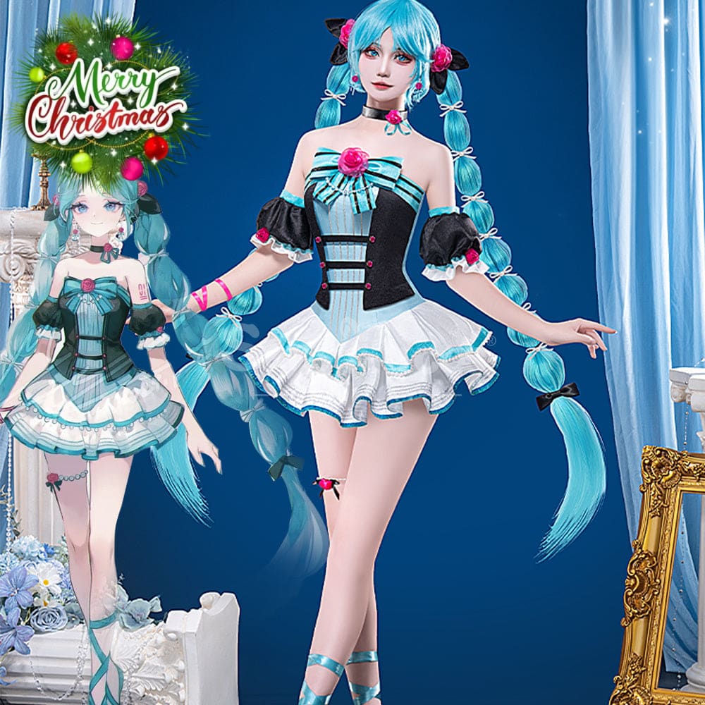 【In Stock】Vocaloid Hatsune Miku Cosplay Hatsune Miku Dream Ballet Cosplay Costume Cosplay Costumes