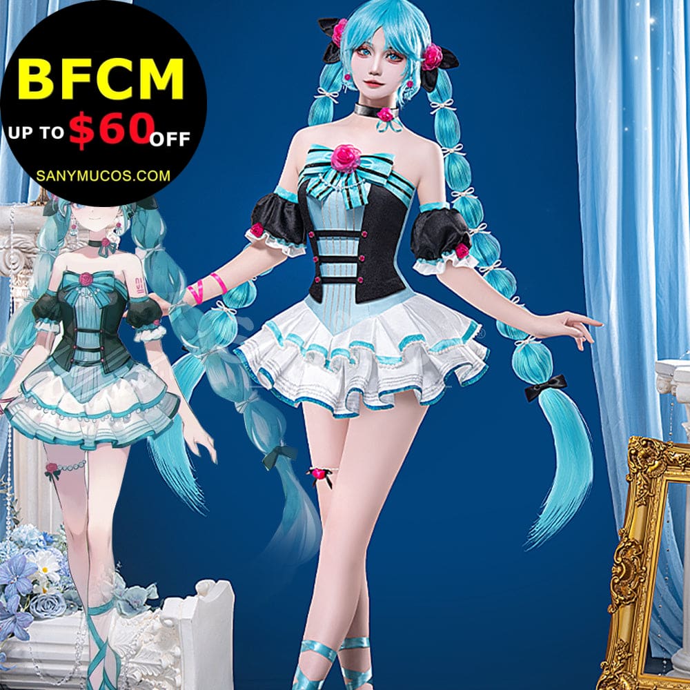 【In Stock】Vocaloid Hatsune Miku Cosplay Hatsune Miku Dream Ballet Cosplay Costume Cosplay Costumes