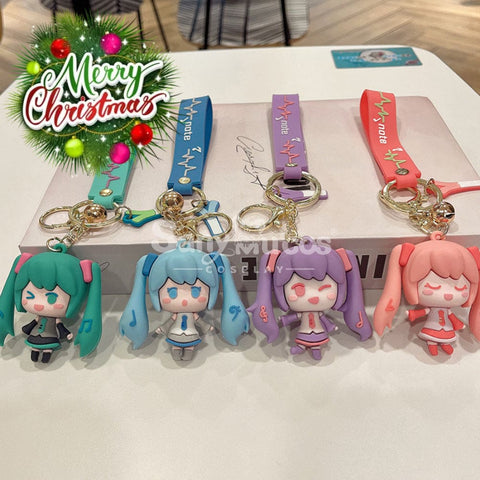 【In Stock】Vocaloid Hatsune Miku Cosplay Key Rings Props Doll Prop