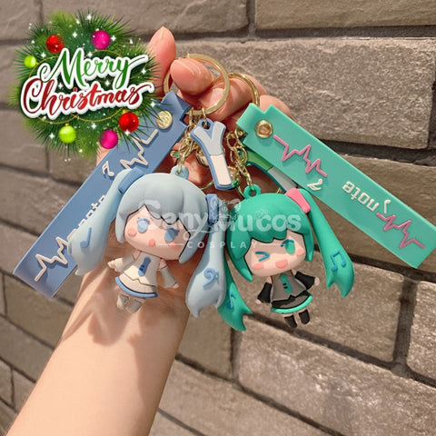 【In Stock】Vocaloid Hatsune Miku Cosplay Key Rings Props Doll Prop