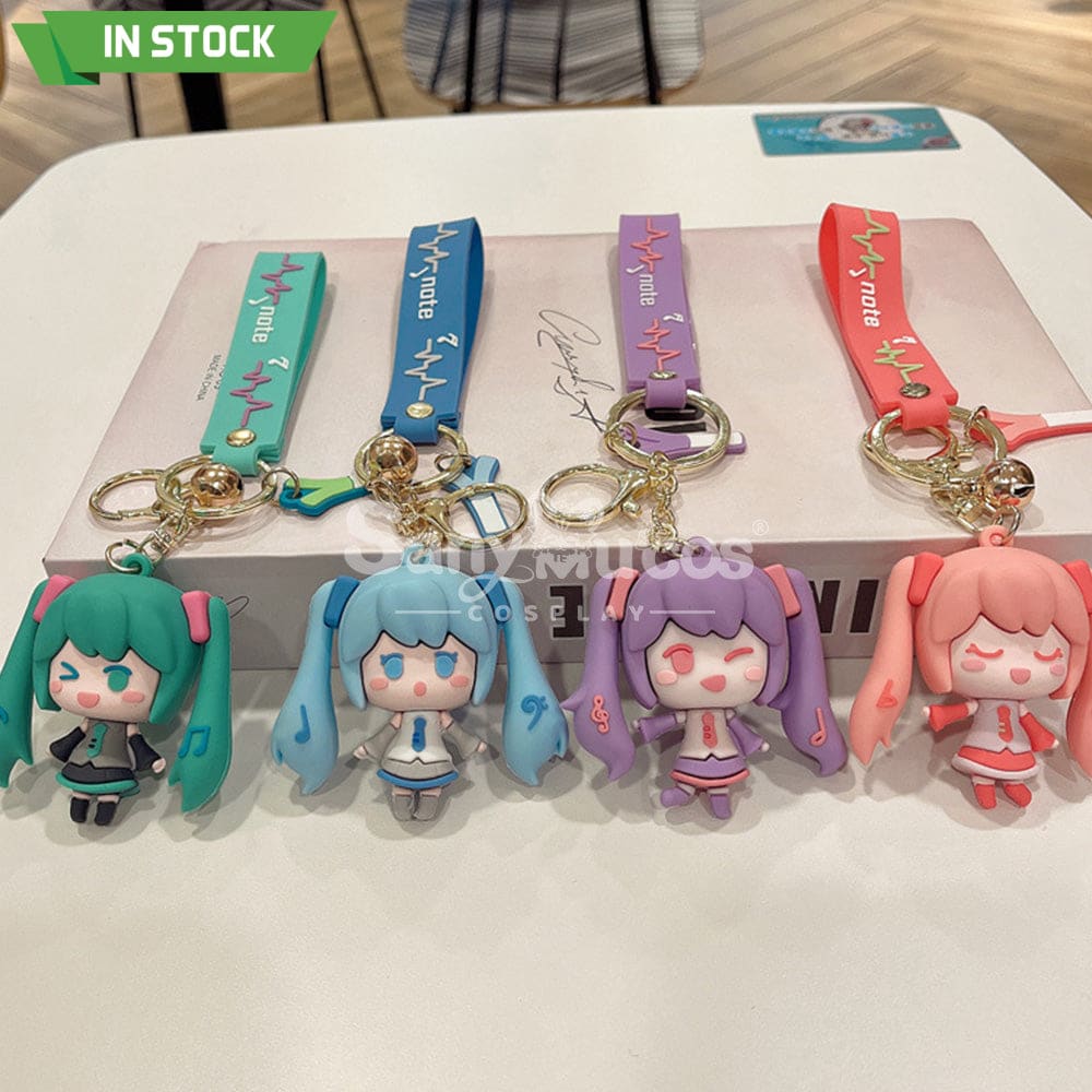 【In Stock】Vocaloid Hatsune Miku Cosplay Key Rings Props Doll Prop