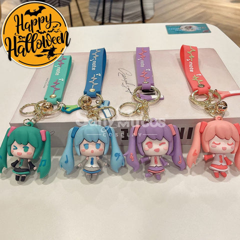 【In Stock】Vocaloid Hatsune Miku Cosplay Key Rings Props Doll Prop