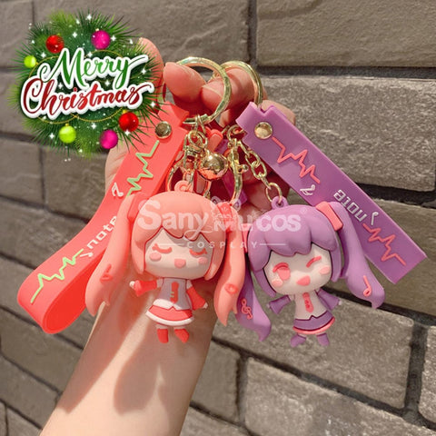 【In Stock】Vocaloid Hatsune Miku Cosplay Key Rings Props Doll Prop