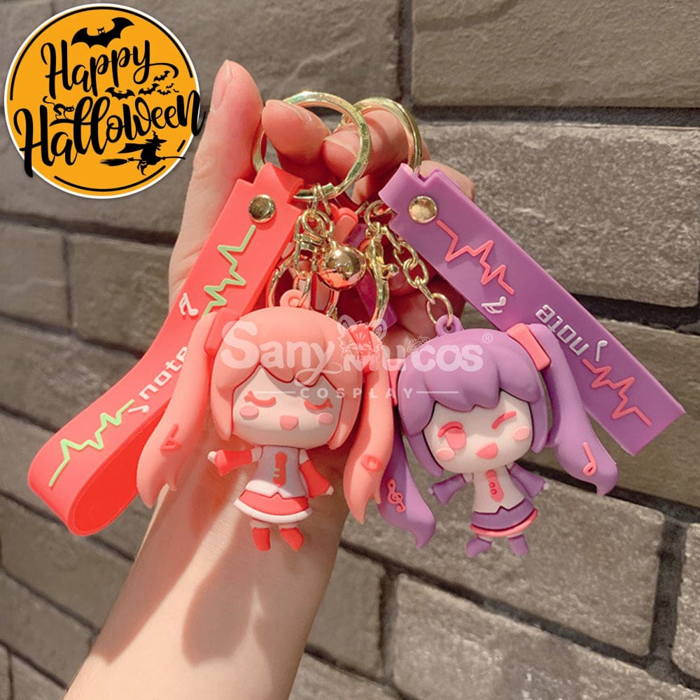 【In Stock】Vocaloid Hatsune Miku Cosplay Key Rings Props Doll Prop