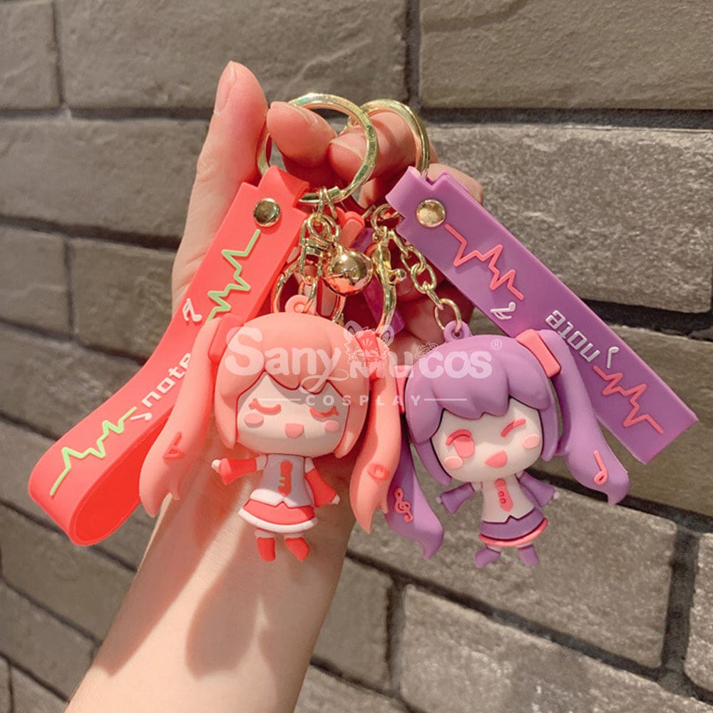 【In Stock】Vocaloid Hatsune Miku Cosplay Key Rings Props Doll Prop