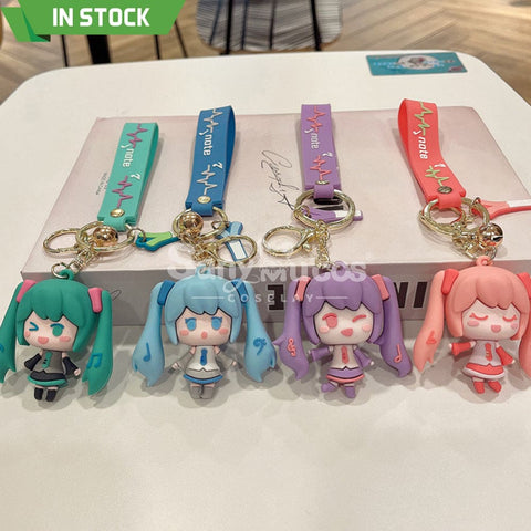 【In Stock】Vocaloid Hatsune Miku Cosplay Key Rings Props Doll Prop