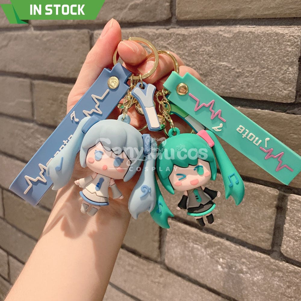 【In Stock】Vocaloid Hatsune Miku Cosplay Key Rings Props Doll Prop