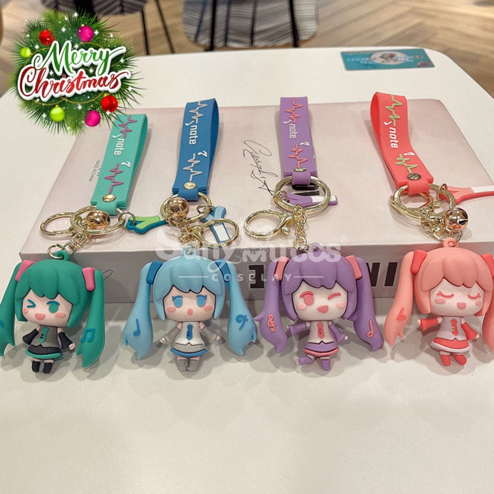 【In Stock】Vocaloid Hatsune Miku Cosplay Key Rings Props Doll Prop