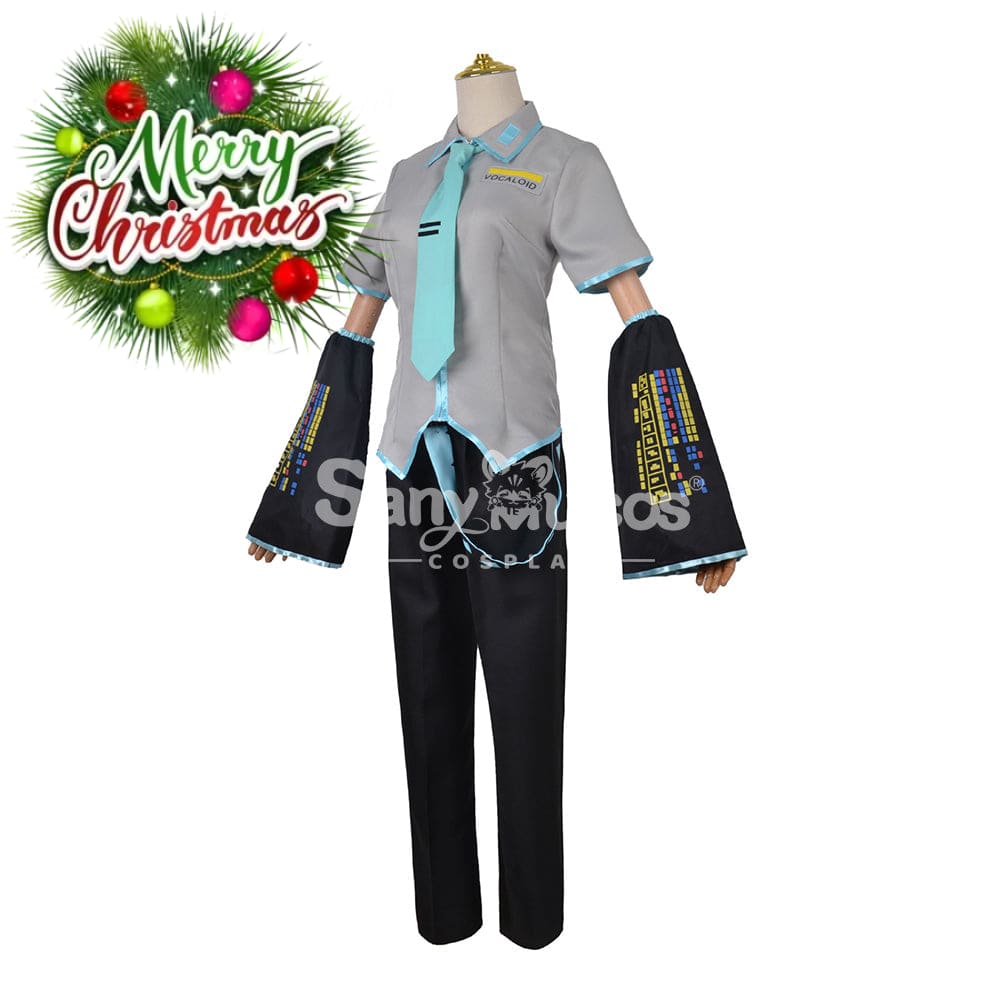 【In Stock】Vocaloid Hatsune Miku Cosplay Male Costume Plus Size Costumes