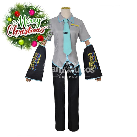 【In Stock】Vocaloid Hatsune Miku Cosplay Male Costume Plus Size Costumes