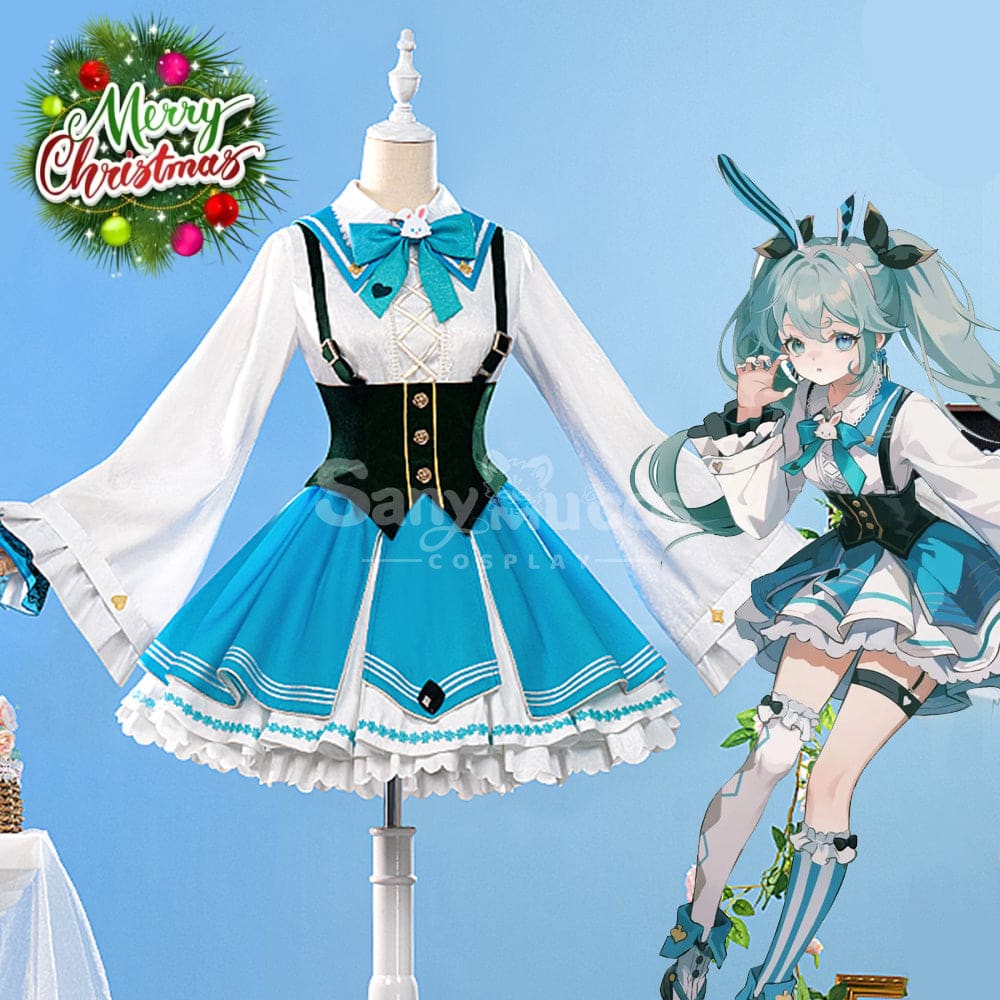 【In Stock】Vocaloid Hatsune Miku Cosplay March Rabbit Cosplay Costume Cosplay Costumes