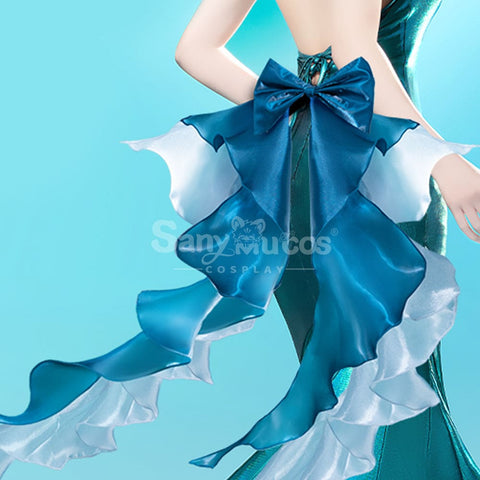 【In Stock】Vocaloid Hatsune Miku Cosplay Hatsune Miku Midsummer Elf Cosplay Costume Cosplay Costumes