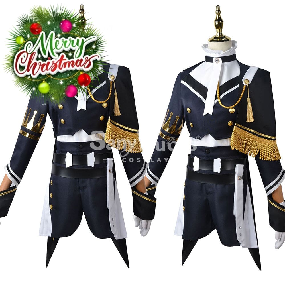 【In Stock】Vocaloid Hatsune Miku Cosplay Military Uniform Costume Plus Size Costumes