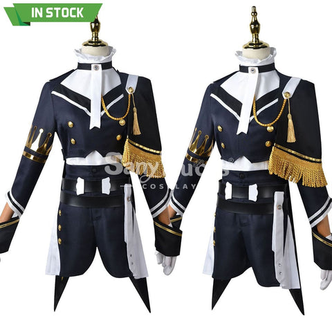 【In Stock】Vocaloid Hatsune Miku Cosplay Military Uniform Costume Plus Size Costumes