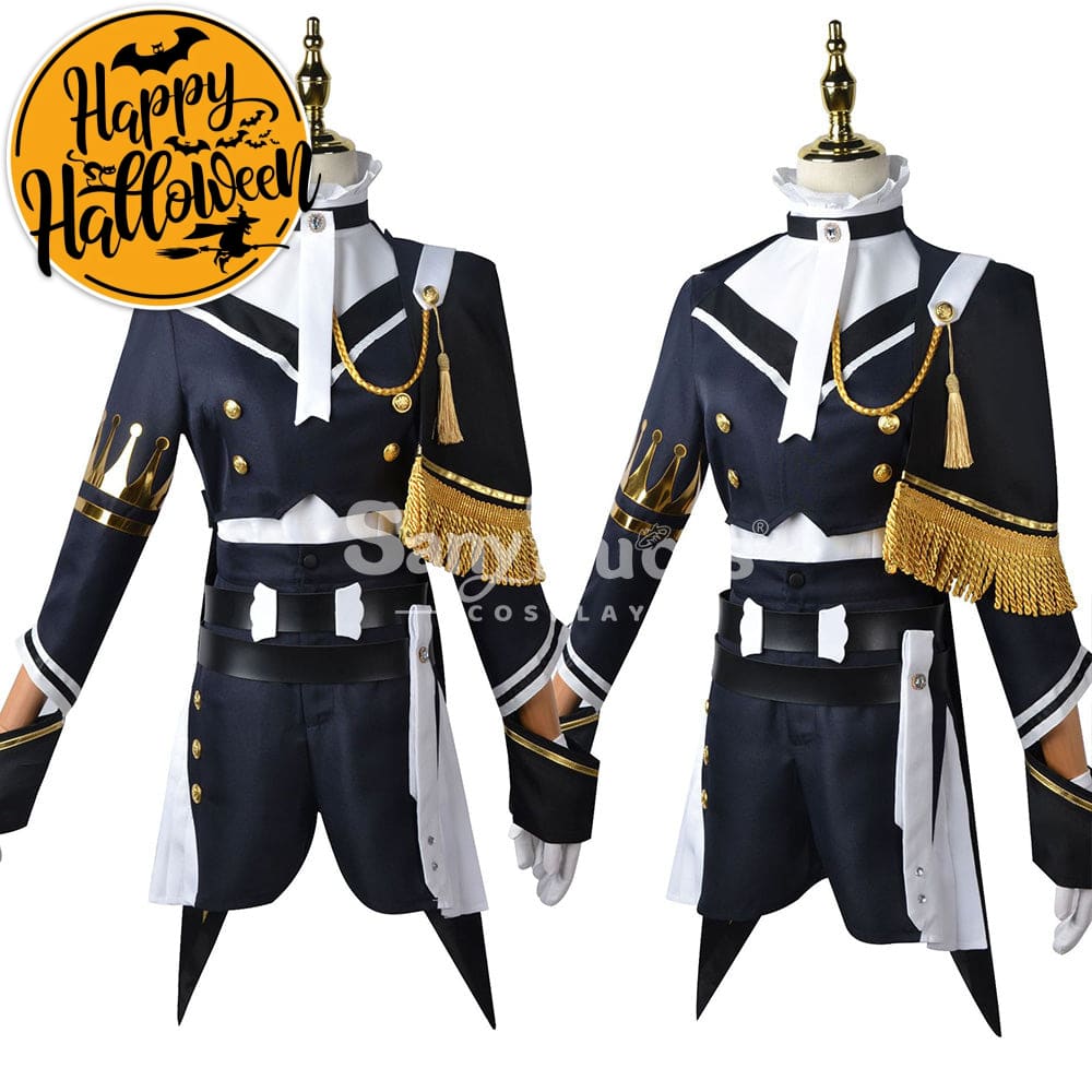 【In Stock】Vocaloid Hatsune Miku Cosplay Military Uniform Costume Plus Size Costumes