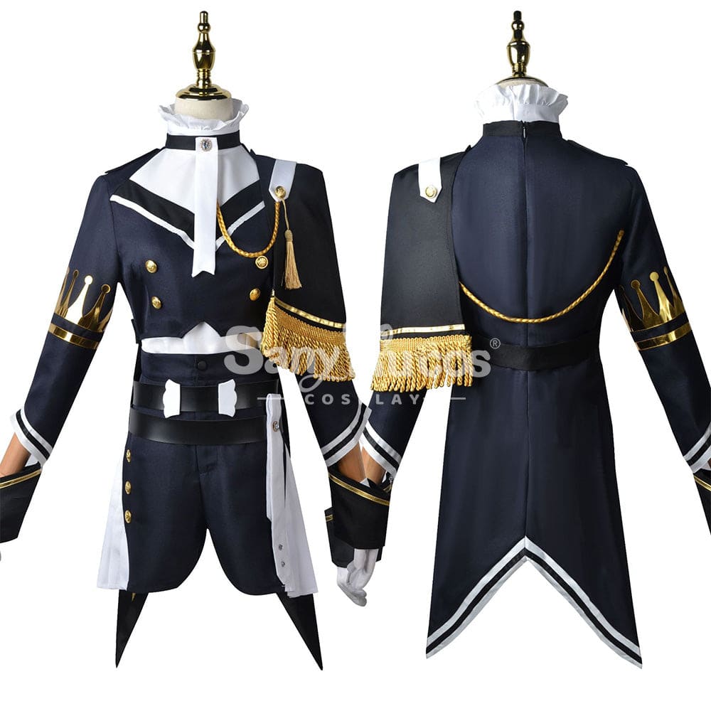 【In Stock】Vocaloid Hatsune Miku Cosplay Military Uniform Costume Plus Size Costumes