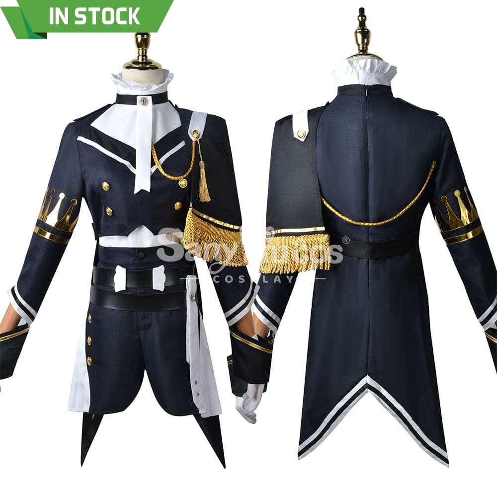 【In Stock】Vocaloid Hatsune Miku Cosplay Military Uniform Costume Plus Size Costumes