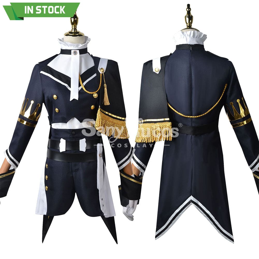 【In Stock】Vocaloid Hatsune Miku Cosplay Military Uniform Costume Plus Size Costumes