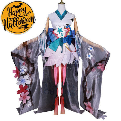 【In Stock】Vocaloid Hatsune Miku Cosplay Onmyoji Rpg X Evolved Costume Plus Size Costumes