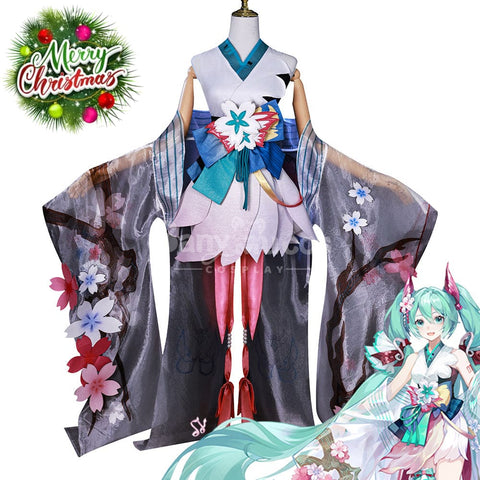 【In Stock】Vocaloid Hatsune Miku Cosplay Onmyoji Rpg X Evolved Costume Plus Size Costumes