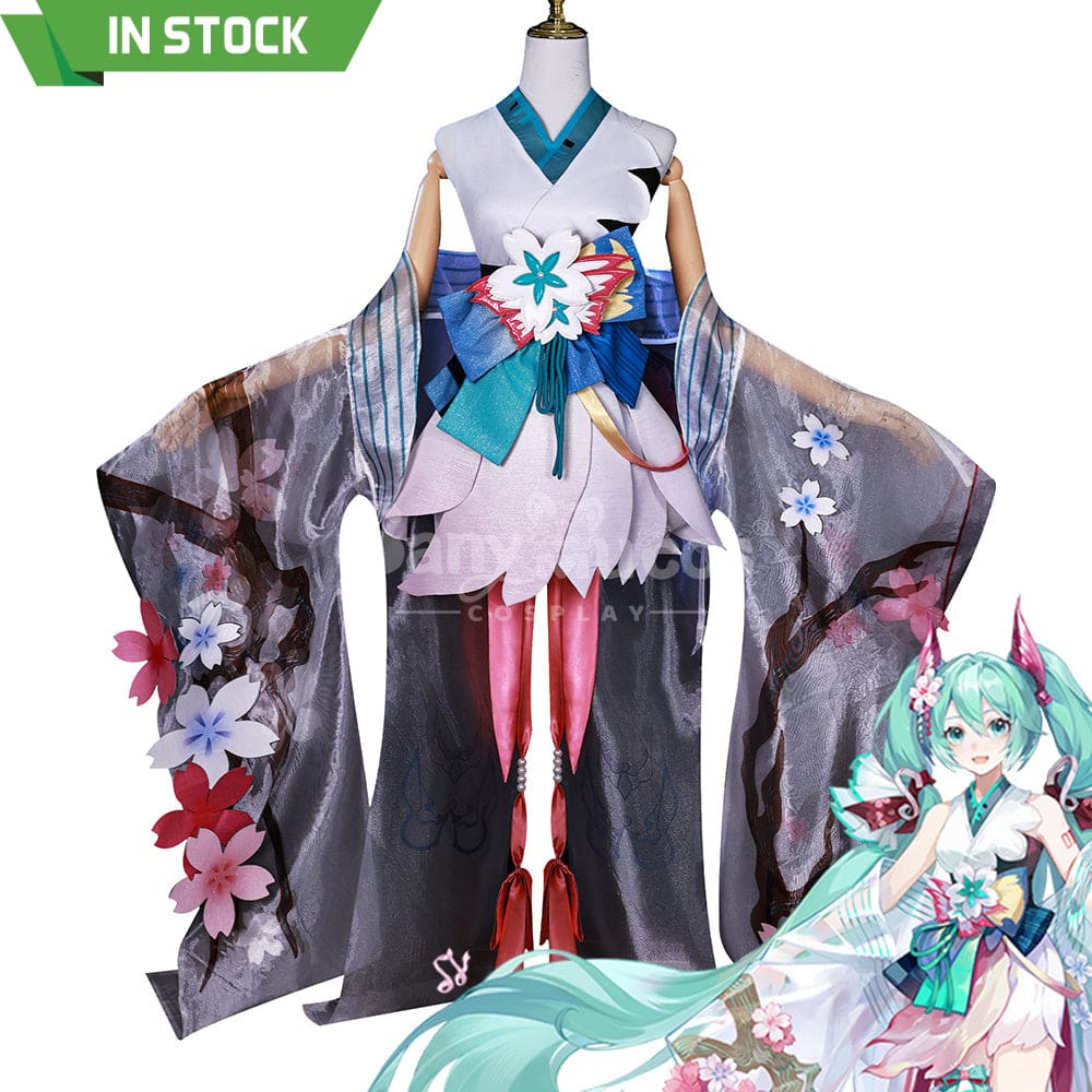 【In Stock】Vocaloid Hatsune Miku Cosplay Onmyoji Rpg X Evolved Costume Plus Size Costumes