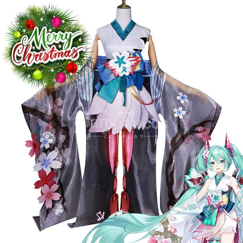 【In Stock】Vocaloid Hatsune Miku Cosplay Onmyoji Rpg X Evolved Costume Plus Size Costumes