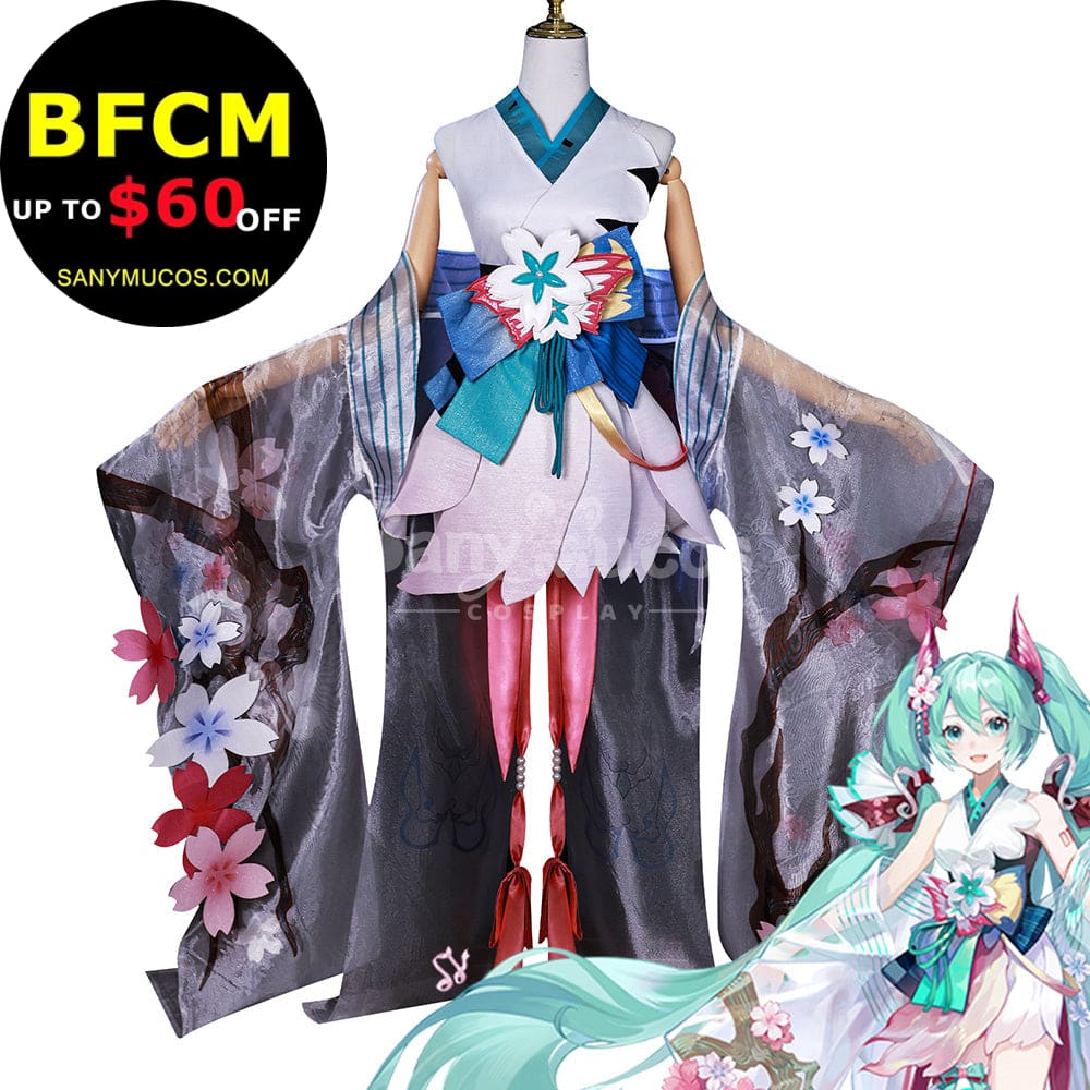 【In Stock】Vocaloid Hatsune Miku Cosplay Onmyoji Rpg X Evolved Costume Plus Size Costumes