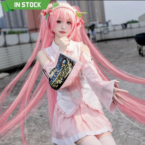 【In Stock】Vocaloid Hatsune Miku Cosplay Pink Miku Cosplay Costume Cosplay Costumes
