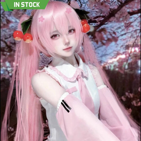 【In Stock】Vocaloid Hatsune Miku Cosplay Pink Miku Cosplay Costume Cosplay Costumes