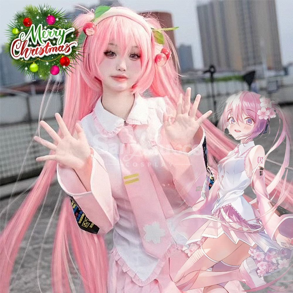 【In Stock】Vocaloid Hatsune Miku Cosplay Pink Miku Cosplay Costume Cosplay Costumes