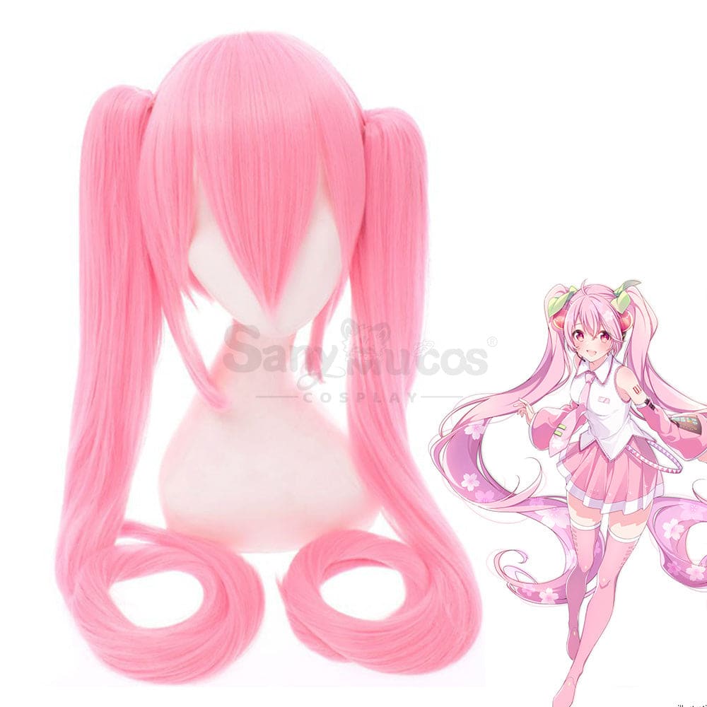 【In Stock】Vocaloid Hatsune Miku Cosplay Pink Wig Wigs