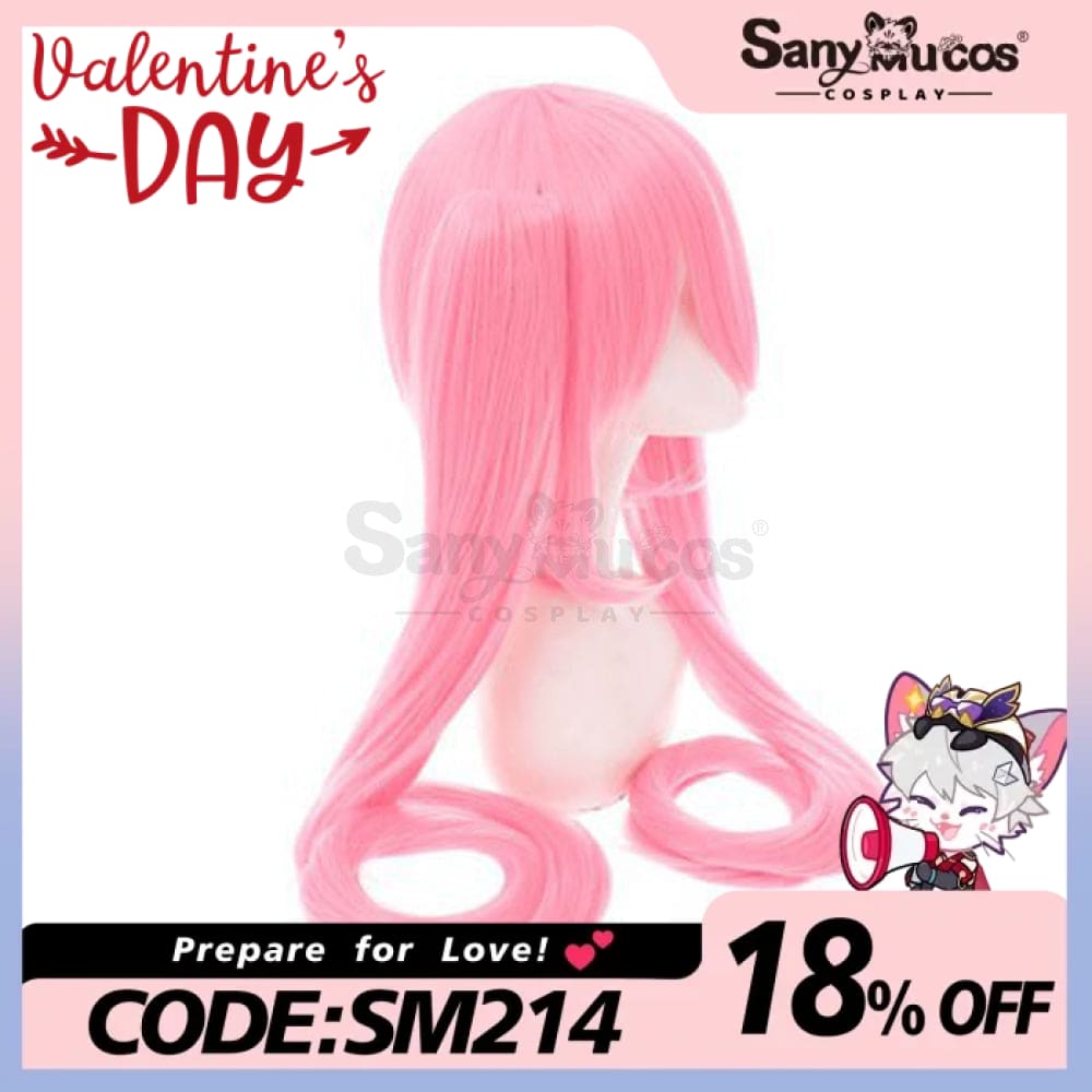 【In Stock】Vocaloid Hatsune Miku Cosplay Pink Wig Wigs