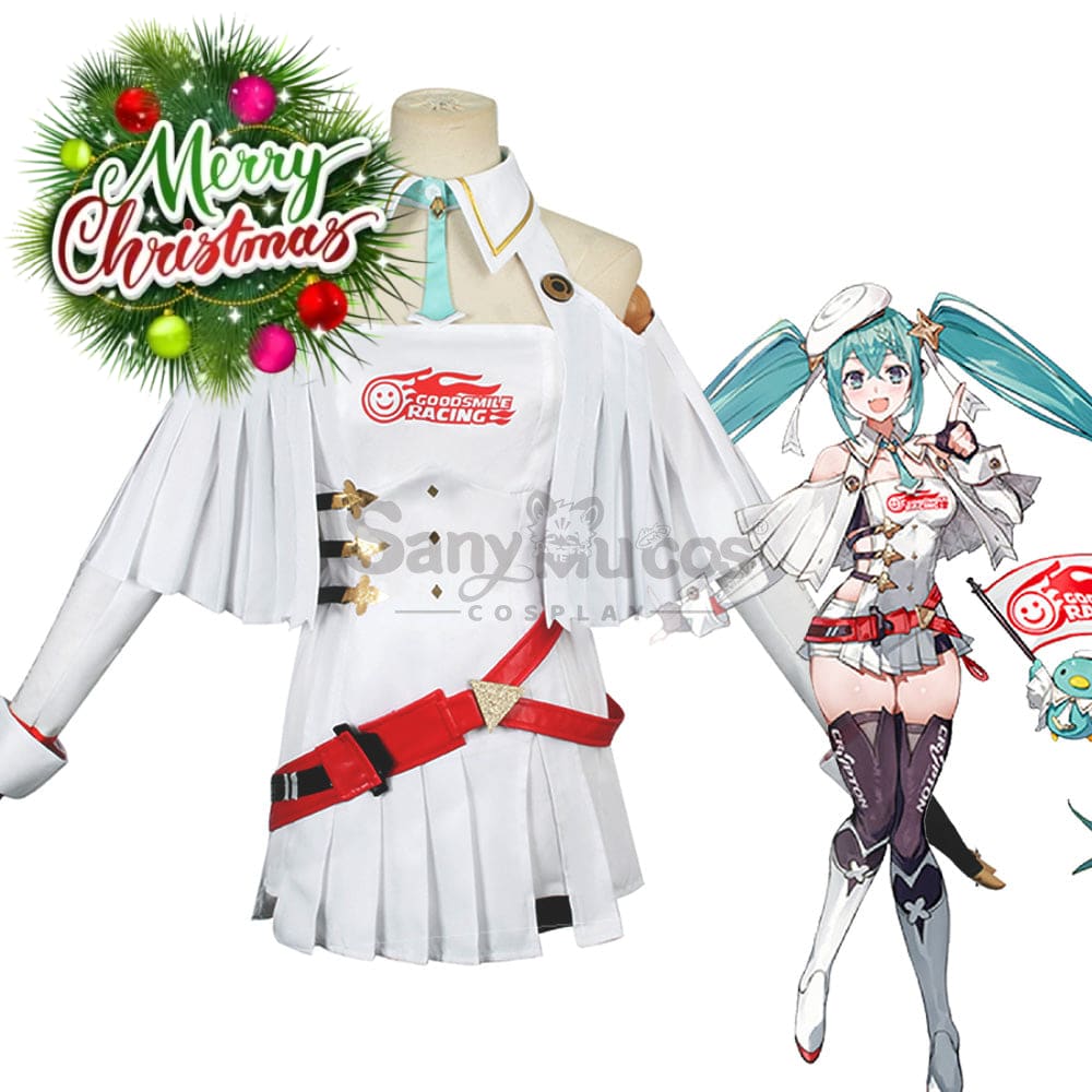 【In Stock】Vocaloid Hatsune Miku Cosplay Racing 2023 Costume Costumes