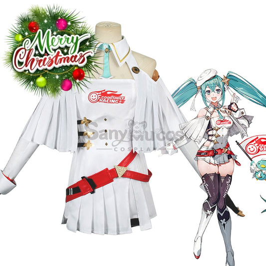 【In Stock】Vocaloid Hatsune Miku Cosplay Racing 2023 Costume Costumes 1000