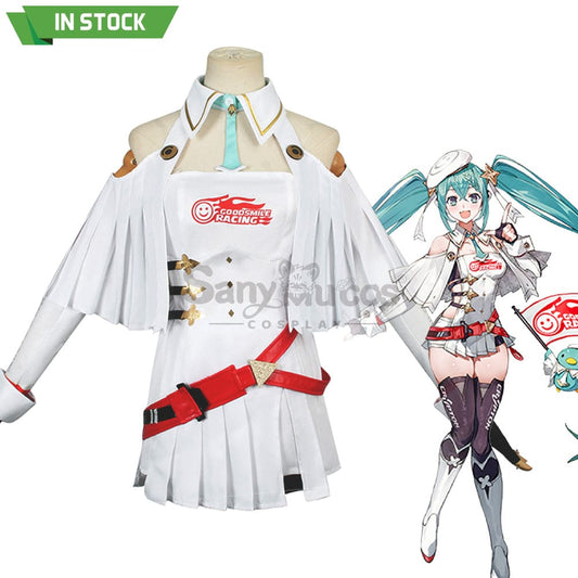 【In Stock】Vocaloid Hatsune Miku Cosplay Racing 2023 Costume Costumes 1000