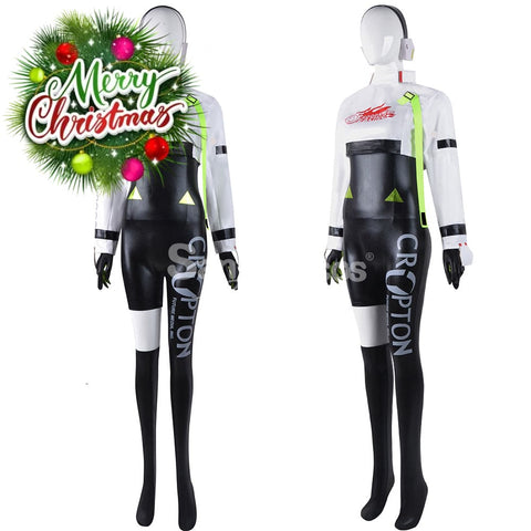 【In Stock】Vocaloid Hatsune Miku Cosplay Racing Costume Costumes