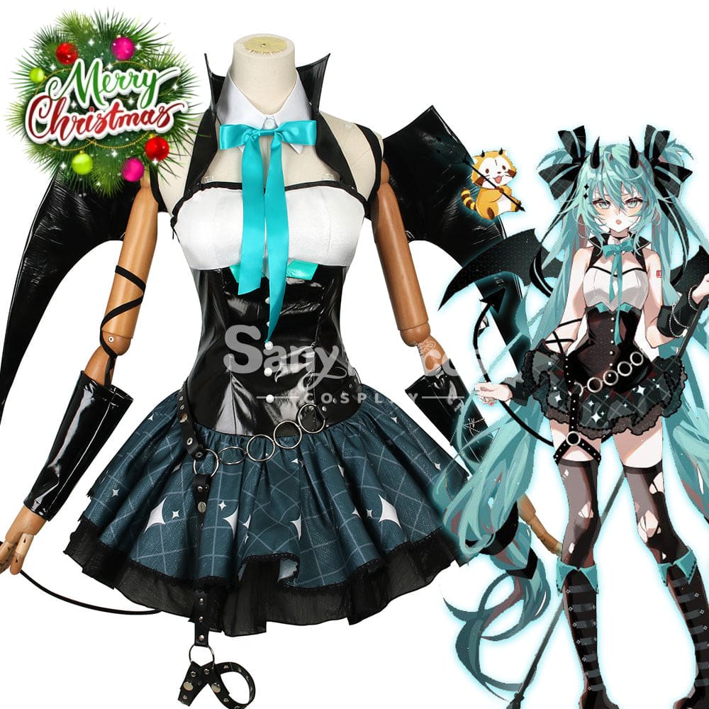 【In Stock】Vocaloid Hatsune Miku Cosplay Rascal The Raccoon X Costume Costumes