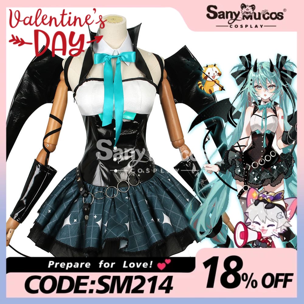 【In Stock】Vocaloid Hatsune Miku Cosplay Rascal The Raccoon X Costume Costumes