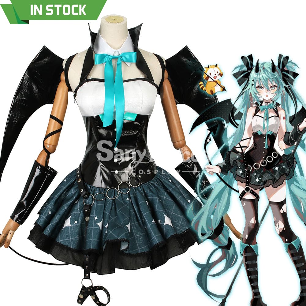 【In Stock】Vocaloid Hatsune Miku Cosplay Rascal The Raccoon X Costume Costumes