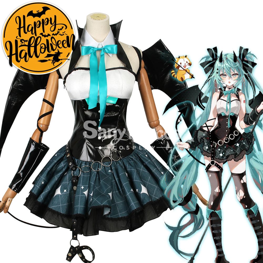 【In Stock】Vocaloid Hatsune Miku Cosplay Rascal The Raccoon X Costume Costumes