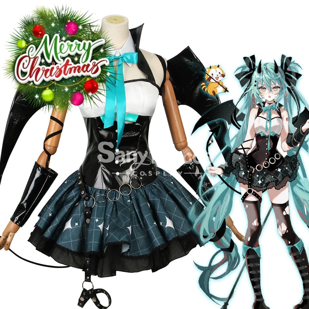 【In Stock】Vocaloid Hatsune Miku Cosplay Rascal The Raccoon X Costume Costumes