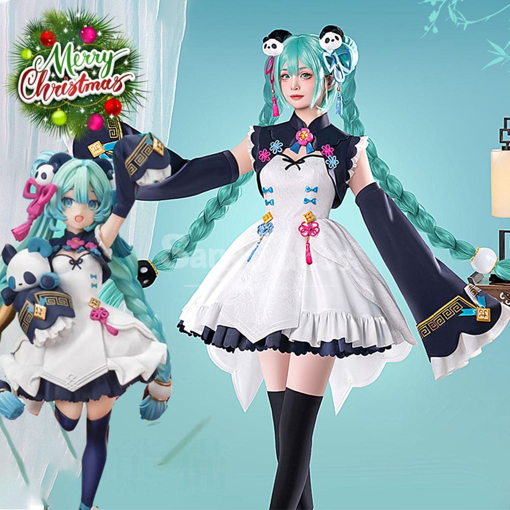 【In Stock】Vocaloid Hatsune Miku Cosplay Hatsune Miku Red Panda Cosplay Costume Cosplay Costumes