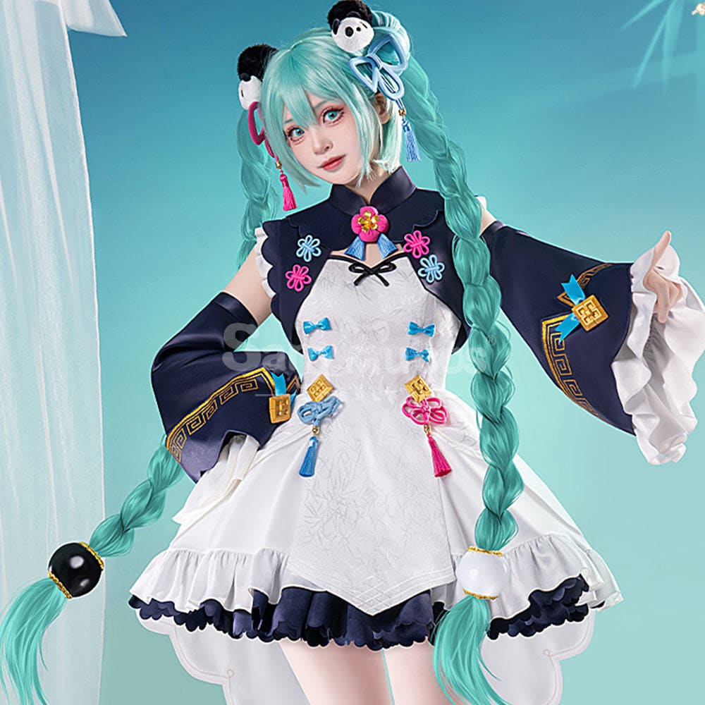 【In Stock】Vocaloid Hatsune Miku Cosplay Hatsune Miku Red Panda Cosplay Costume Cosplay Costumes