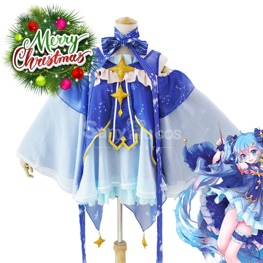 【In Stock】Vocaloid Hatsune Miku Cosplay Snow 2017 Costume Costumes 1000