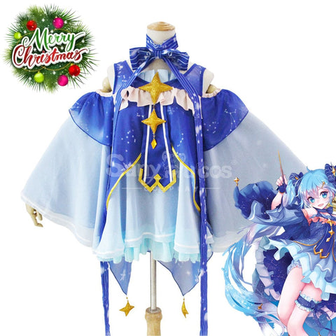 【In Stock】Vocaloid Hatsune Miku Cosplay Snow 2017 Costume Costumes