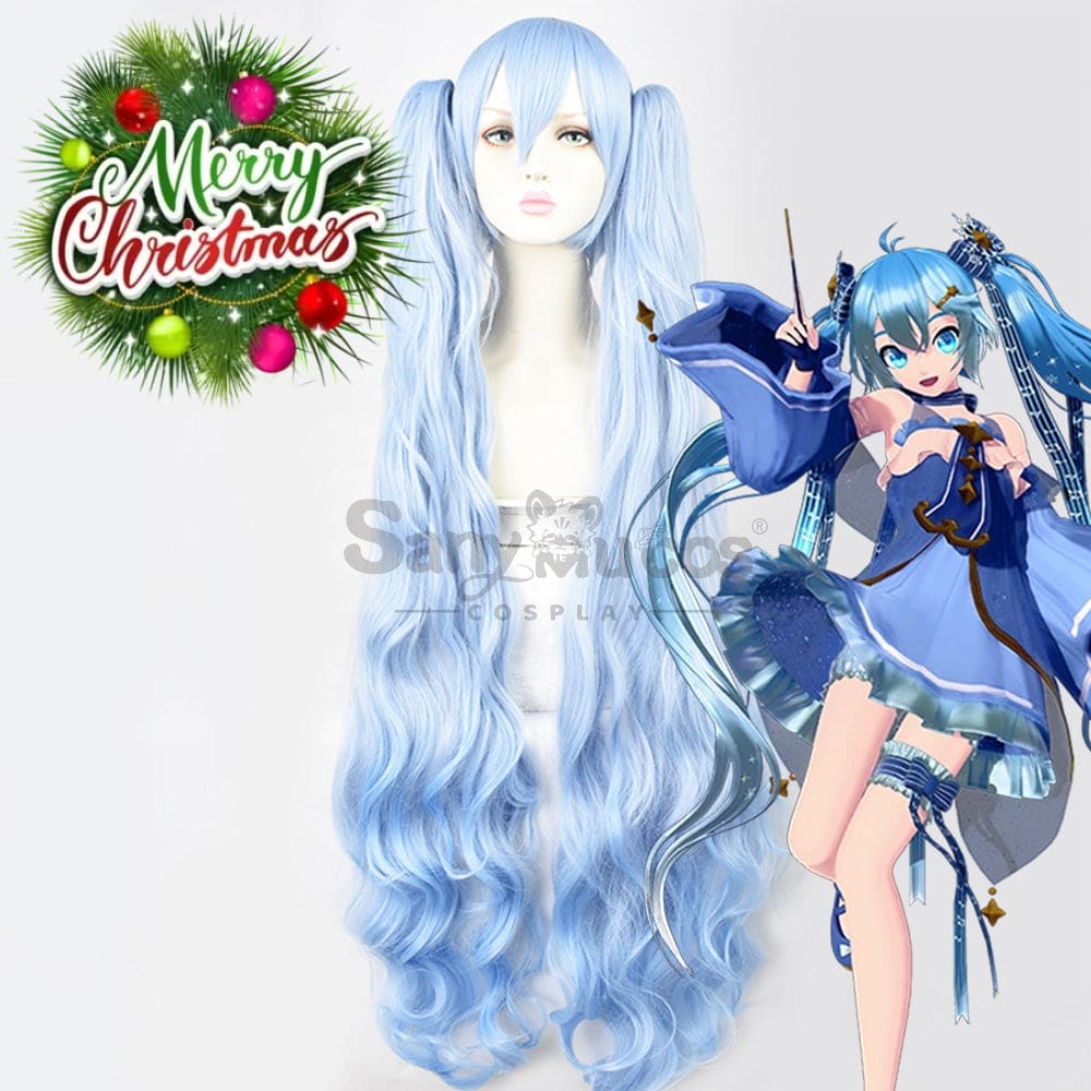 【In Stock】Vocaloid Hatsune Miku Cosplay Snow 2017 Wig Wigs