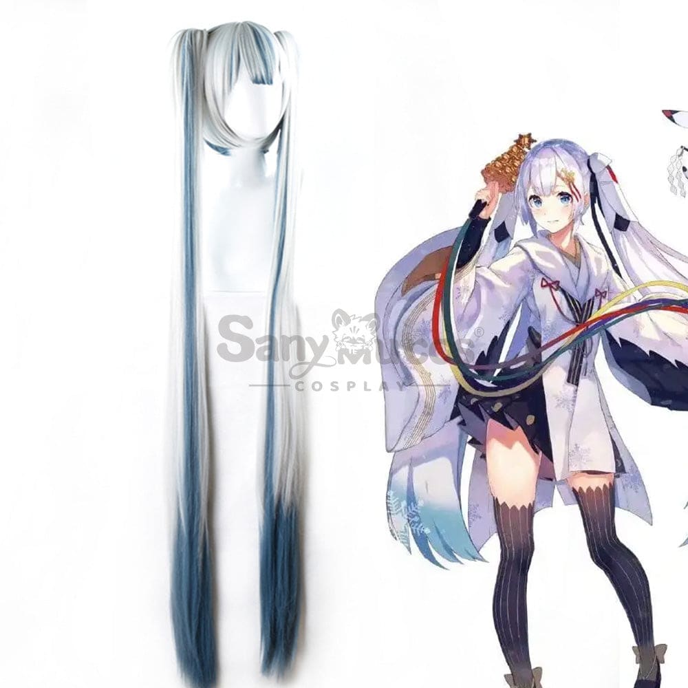 【In Stock】Vocaloid Hatsune Miku Cosplay Snow 2018 Wig Wigs