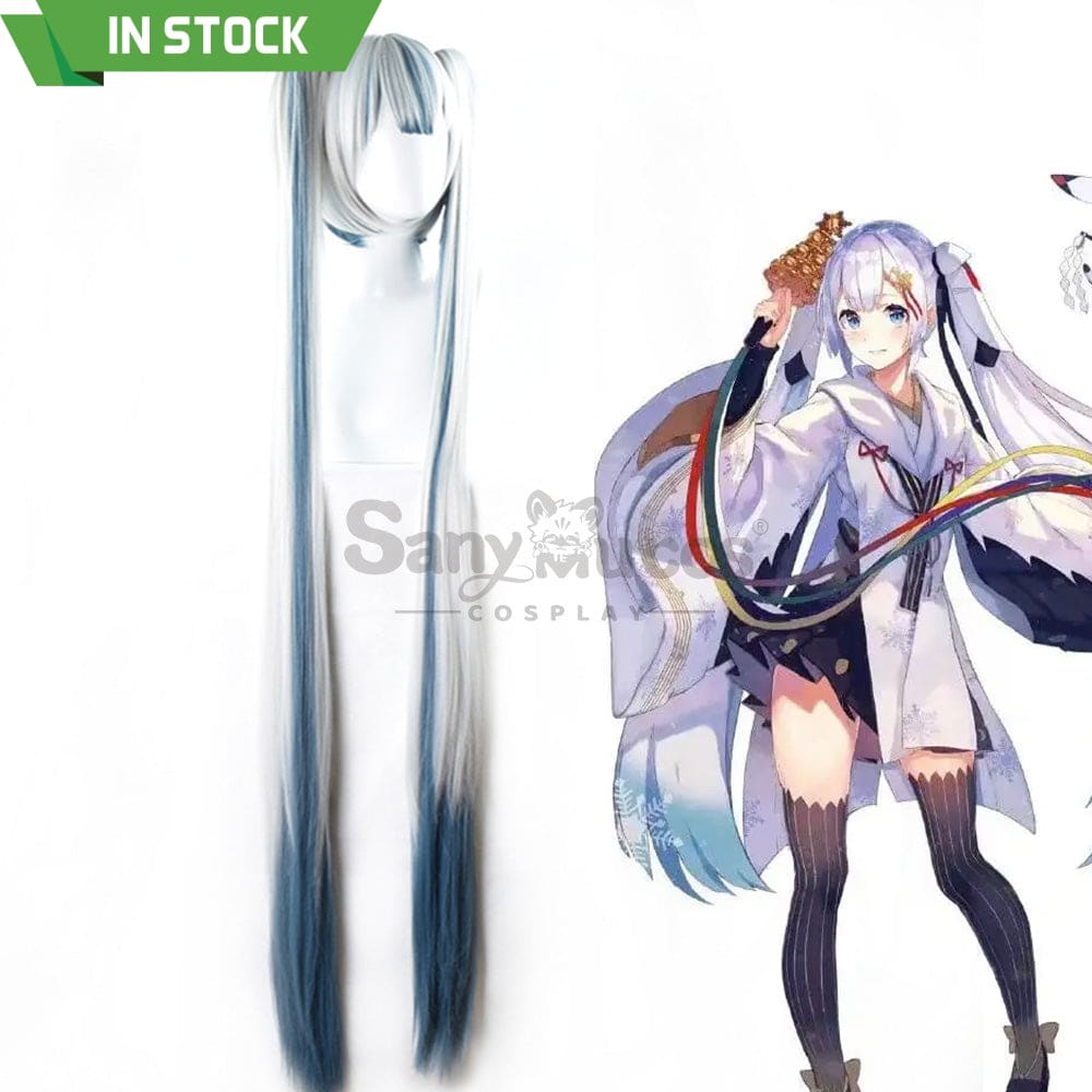 【In Stock】Vocaloid Hatsune Miku Cosplay Snow 2018 Wig Wigs