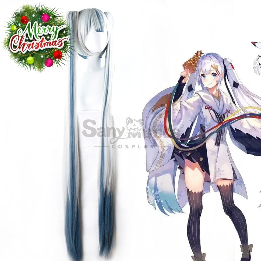 【In Stock】Vocaloid Hatsune Miku Cosplay Snow 2018 Wig Wigs